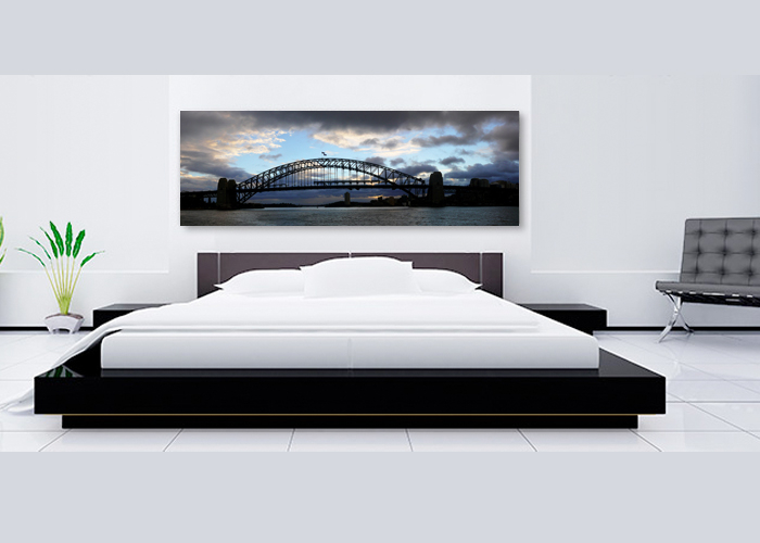 Sydney-Harbour-Bridge-on-canvas